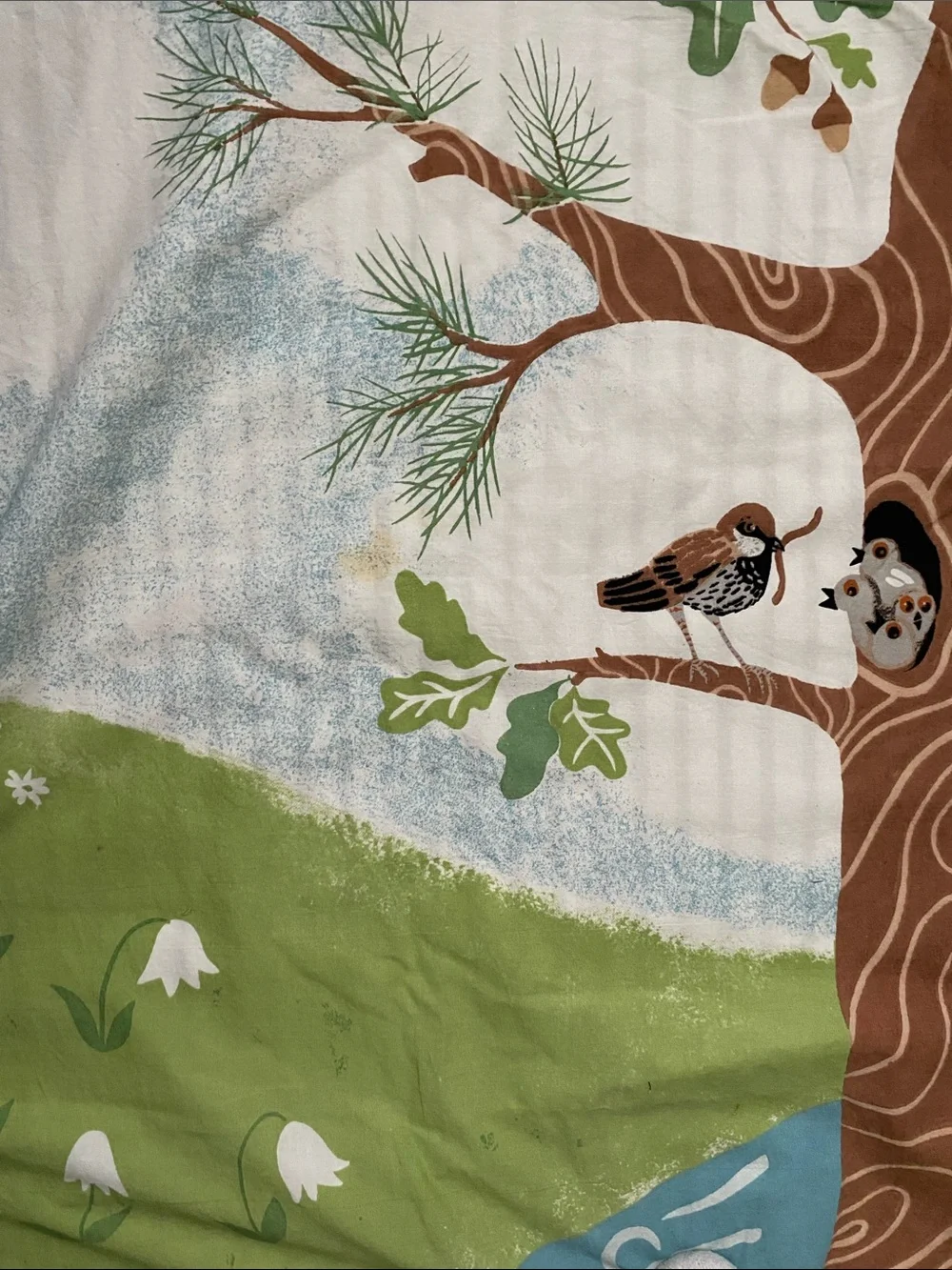 IKEA VANDRING RÄV Twin Duvet Cover.